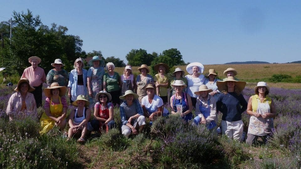 The workshop group from the 2012 trip. Photo by Bobbi Pratte.