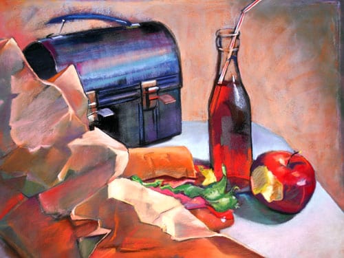 This week's banner image is a detail from Adam's Apple by Art League instructor Joe Spollen.