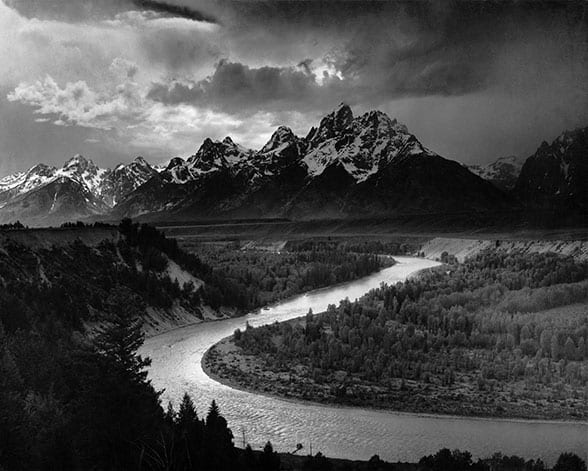 The Tetons and the Snake River, Ansel Adams, 1942