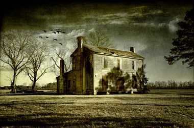 Dark Shadows by Gloria Spellman, winner of the Eleanor Boudreau Jordan Award for Best in Show for small works.