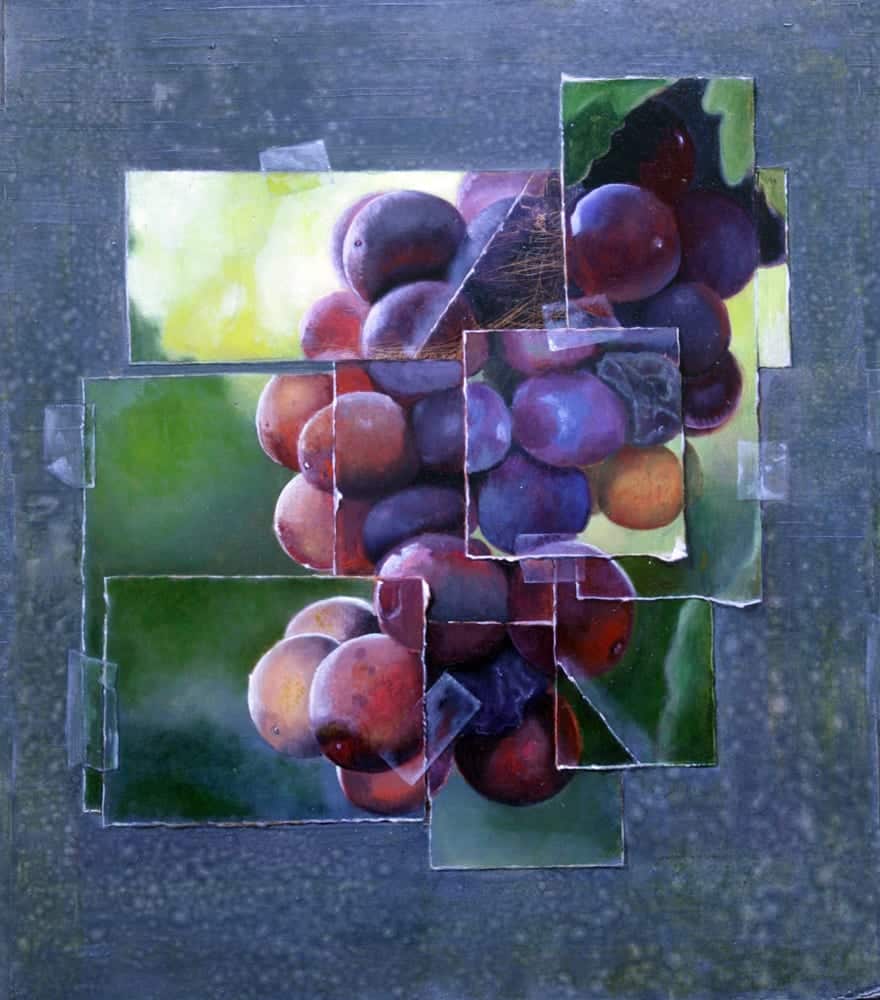 "Ripped Grapes" by Dennis Crayon.