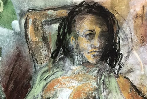 Detail from Persephone by Deron DeCesare