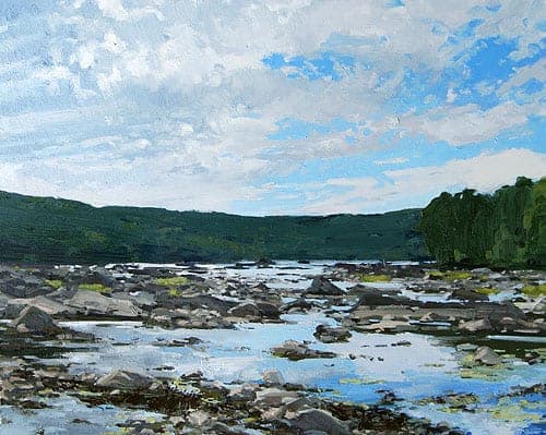 Partly Cloudy by Art League instructor Fred Markham.