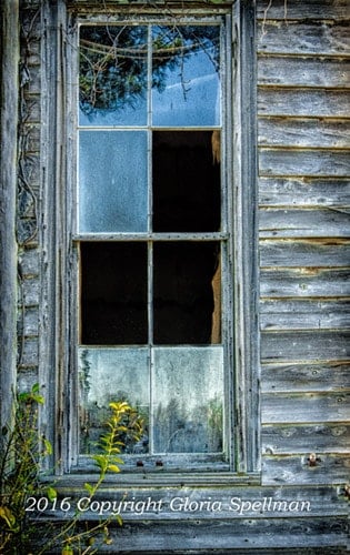 Broken Window by Gloria Spellman