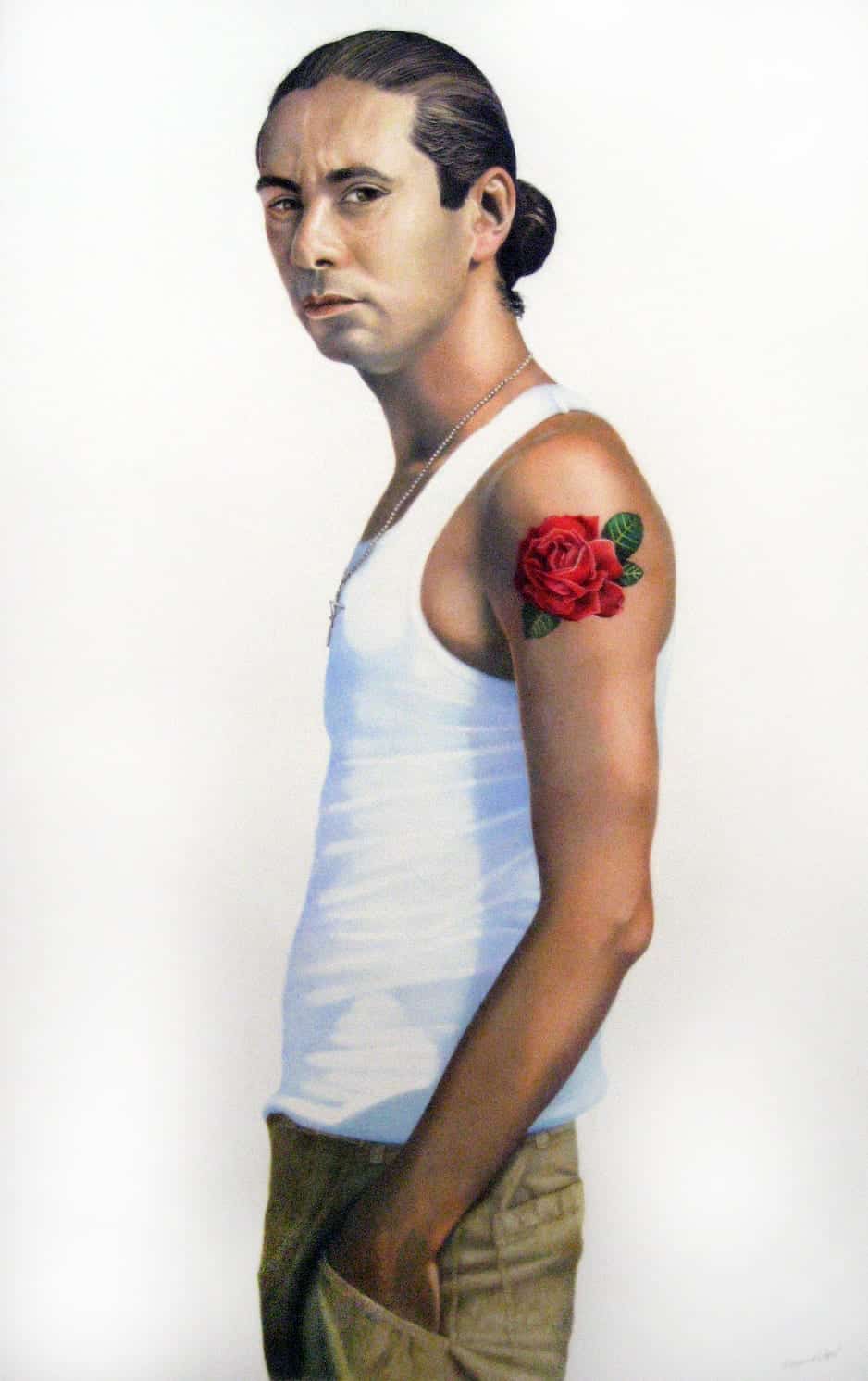 "Home Grown," colored pencil by Suzanne Vigil.