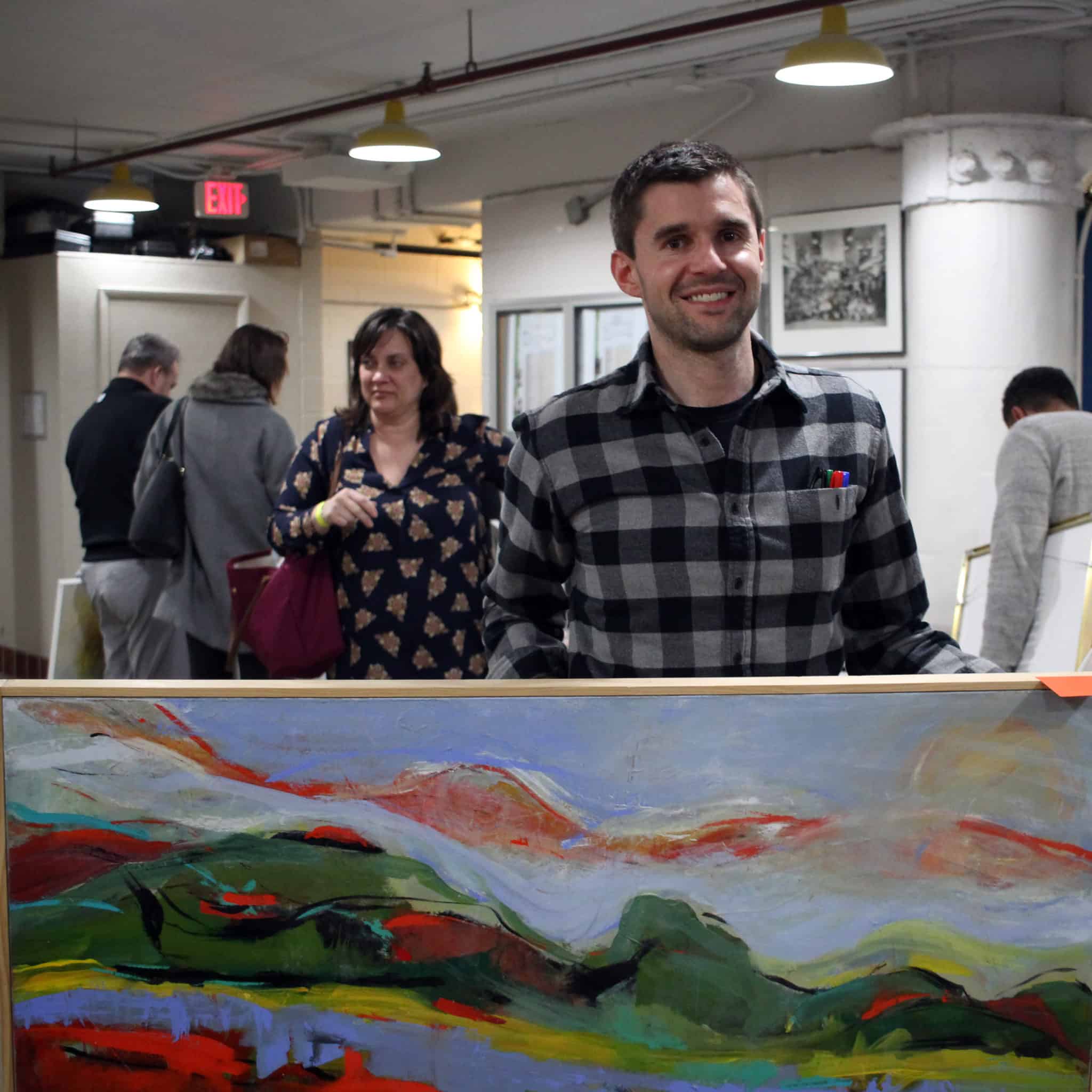 Finding the perfect artwork at Patrons' Show