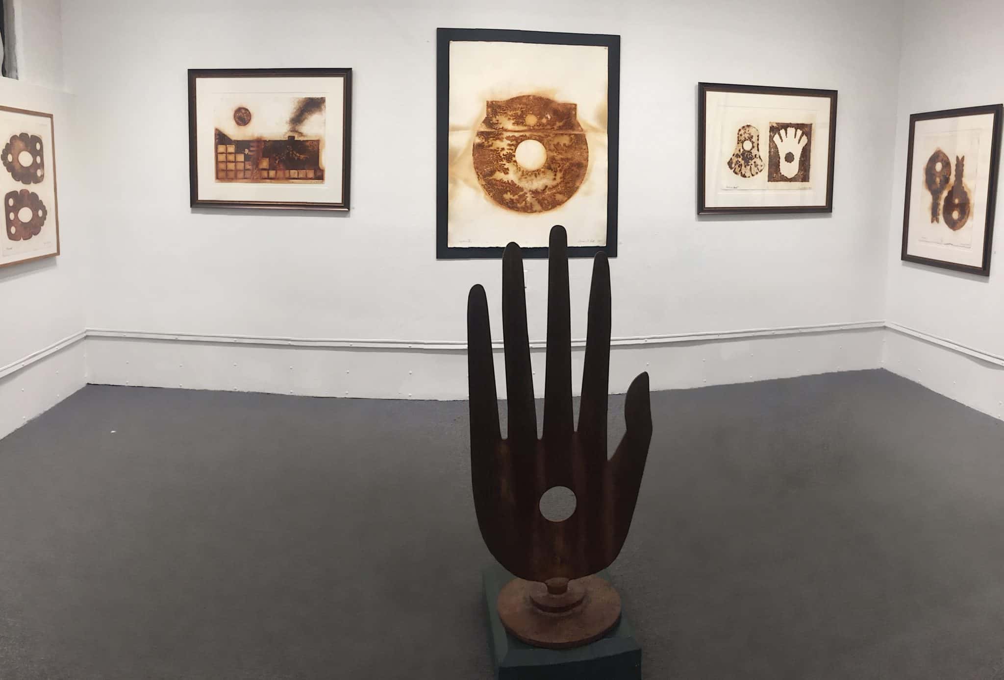 Sculpture: Votive Hand by Brian Kirk