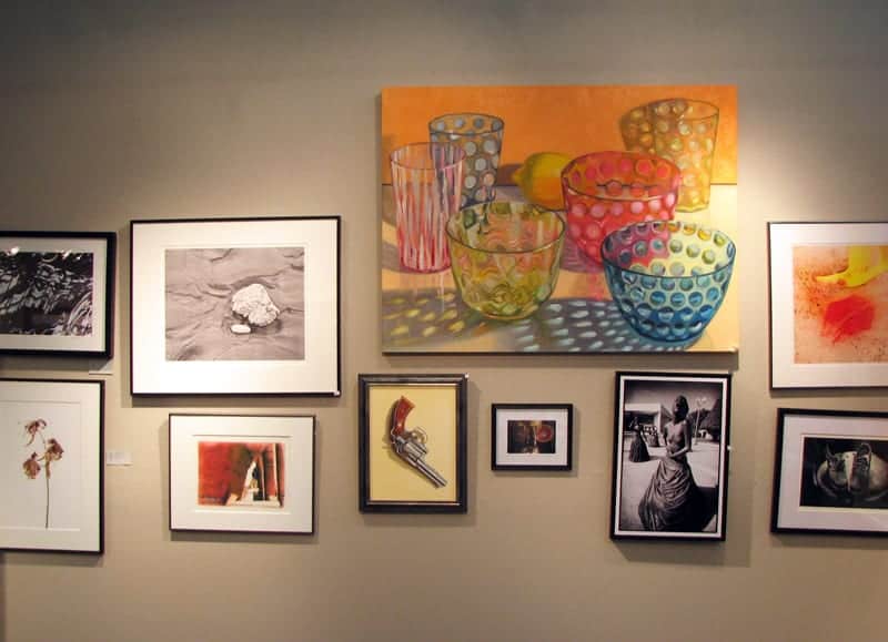 Artwork from the January All-Media Show.