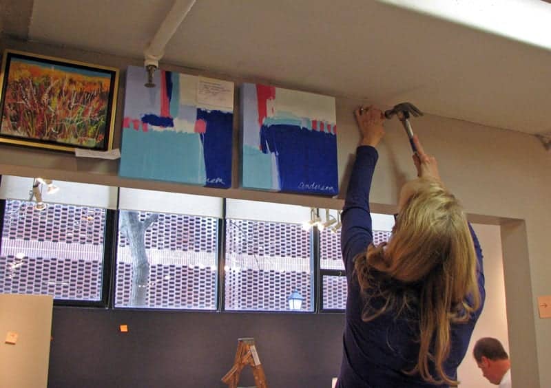 Jean Schwartz hanging