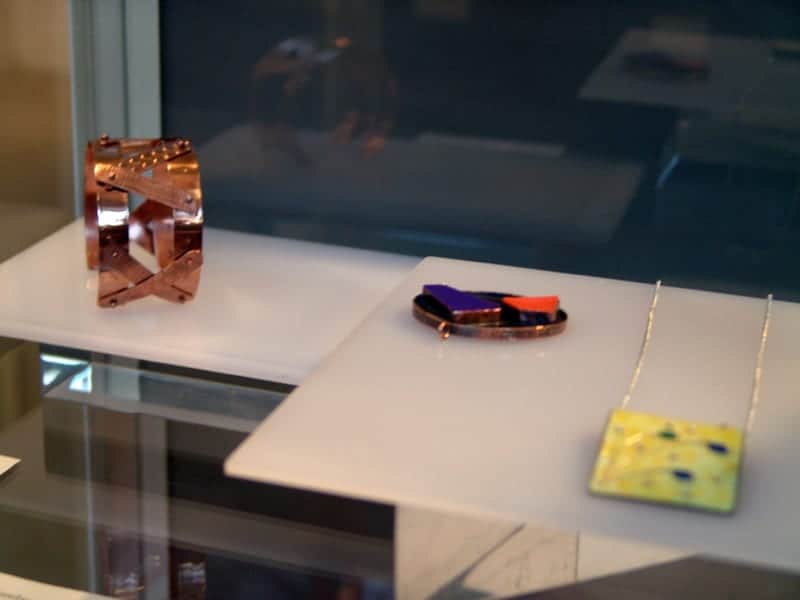 Work by Art League jewelry students.