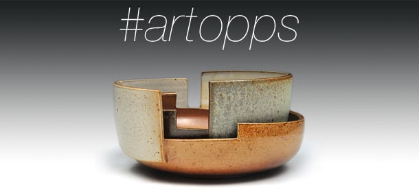This week's banner image is of Sailbowl Pair by Art League ceramics instructor Joan Ulrich.