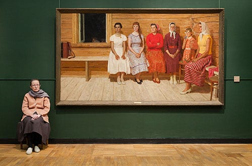 Kugach’s Before the Dance, State Tretyakov Gallery from the "Guardians" series, 2012. © Andy Freeberg