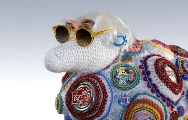 This week's banner image is a detail of Baa-Andy Warhol by Art League artist Leslie Blackmon.