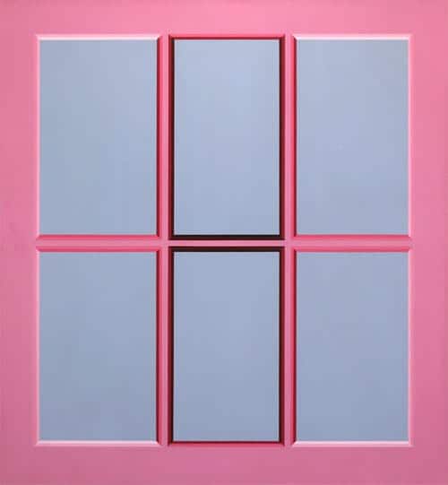 Harmonies in Pinks and Blue by Linda Lowery won the Juror's Choice Award in the ColorField exhibit. (click for full size)