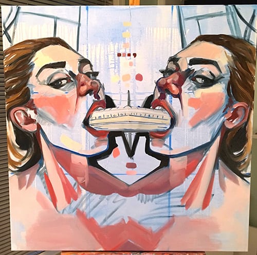 Butter (work in progress) by Lizzy Lunday
