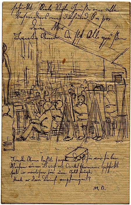 Max Bohm to Emilie Bohm, 1889