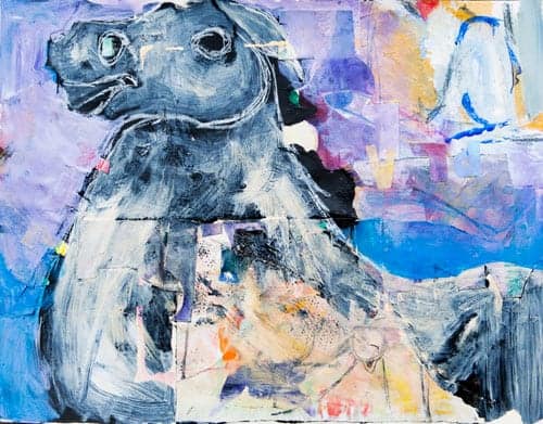 Painting by Art League artist Meg Mackenzie.