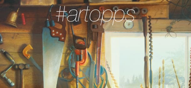 This week's banner image is a detail from Everett's Barn by silk screen instructor Nancy McIntyre.