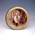Plate with photo transfer