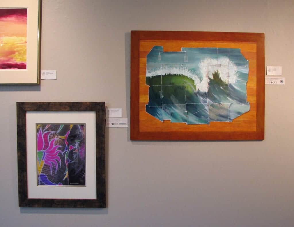 Painted Elephant and Starn Wave