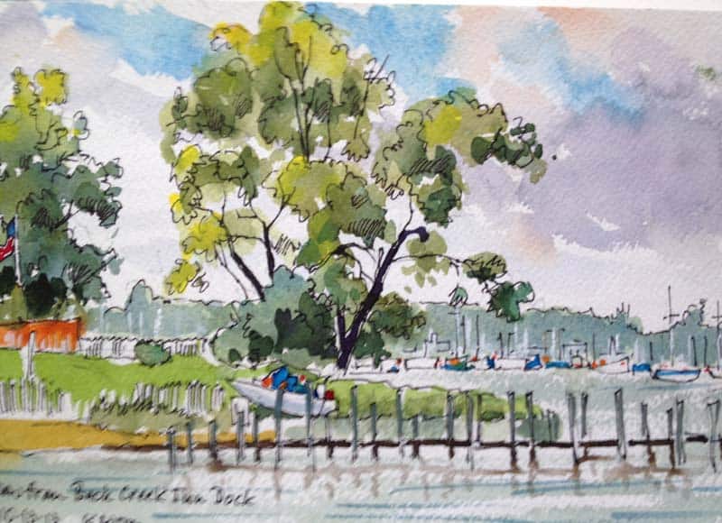 Watercolor by Peter Ulrich