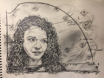 Aghast, Drawing, Paul Reynolds