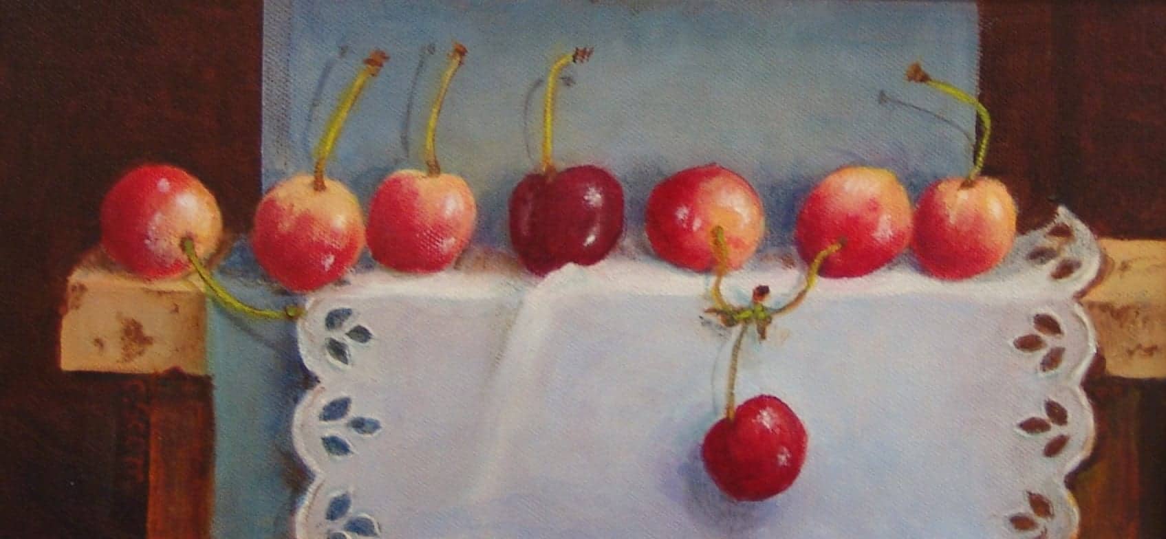One Slipped, alkyd by Concetta Scott.