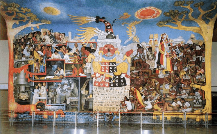 Diego Rivera, A History of Medicine, 1953 Fresco