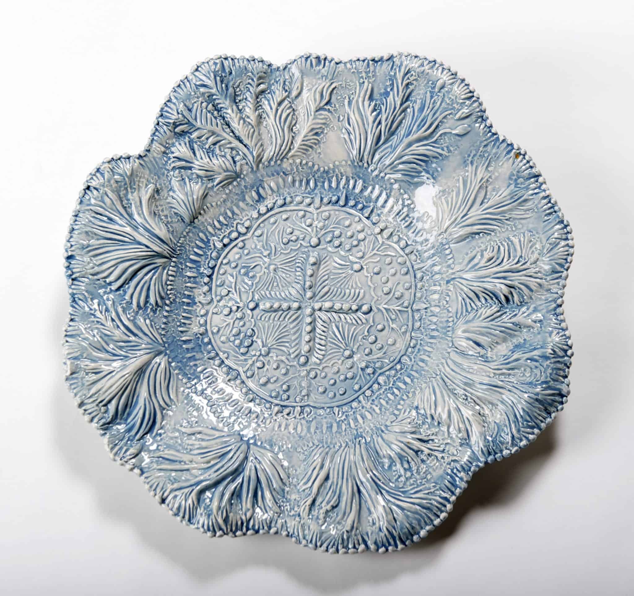 Underbelly of a Jelly, ceramic by Melanie Sears.
