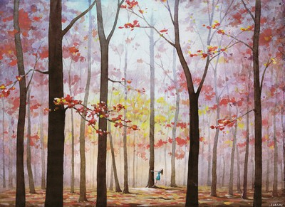 Watercolor by new instructor Jinchen Han