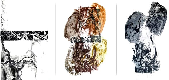 Three lithographs by Wijati Soemantoro