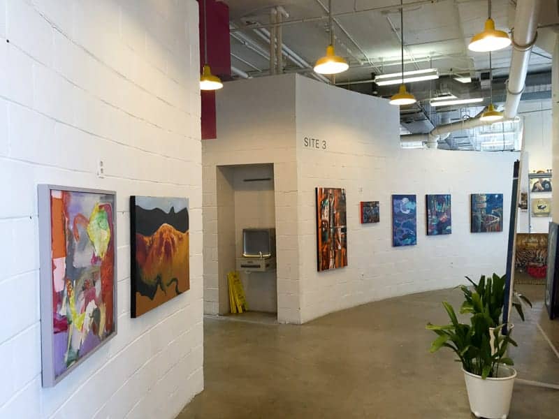 Abstract students' exhibit