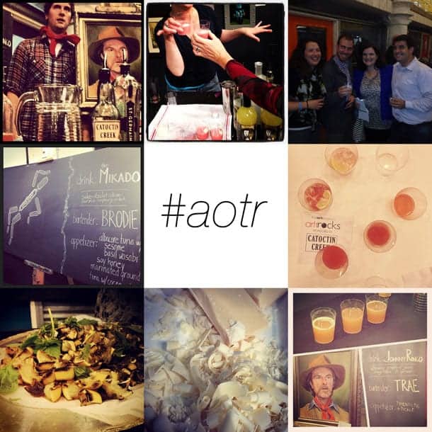 #aotr Instagram posts by (clockwise from top left) @horvick12, @thehourshop, @herbittyherb, @pandaheadmorgan, @briggsjn, @allisonnance, @kristophercozi, and @theartleague