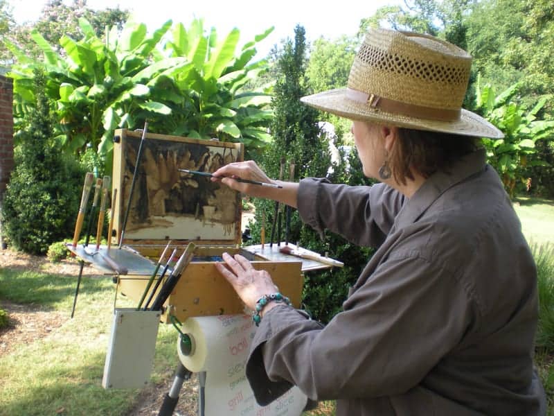 Bobbi Pratte painting
