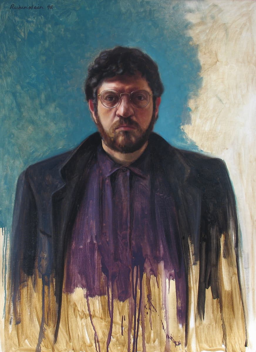 Self Portrait in a Coat, Ephram Rubenstein