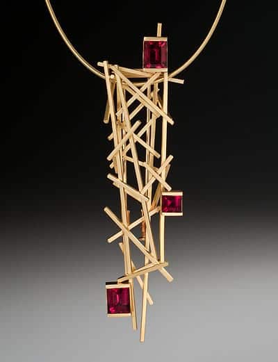Pendant by instructor Gretchen Raber.