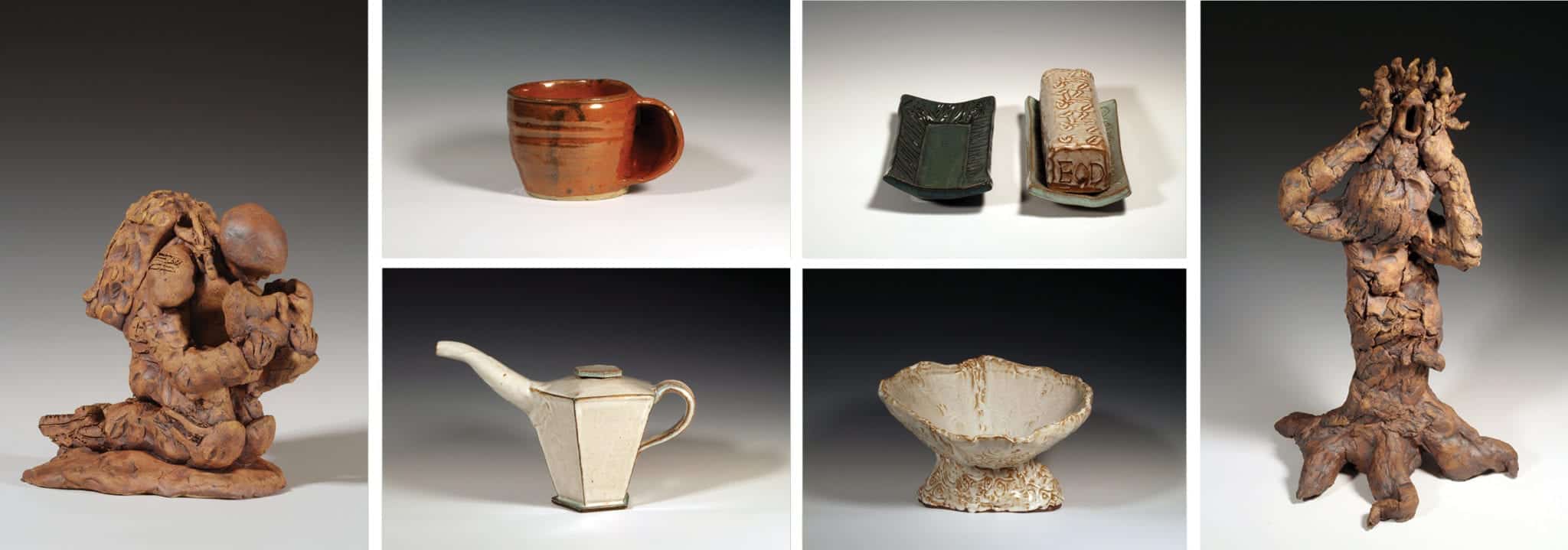 More artwork from the IMPART Ceramics Exhibit (click for full size).