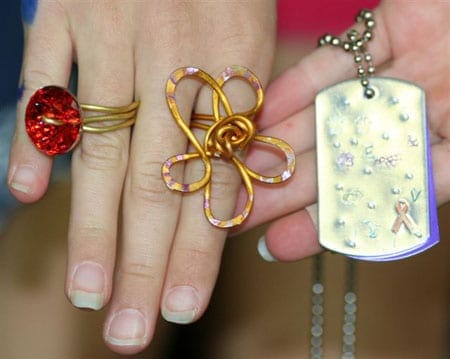 Campers in Nick Barnes' Jewelry Camp made everything you see here.