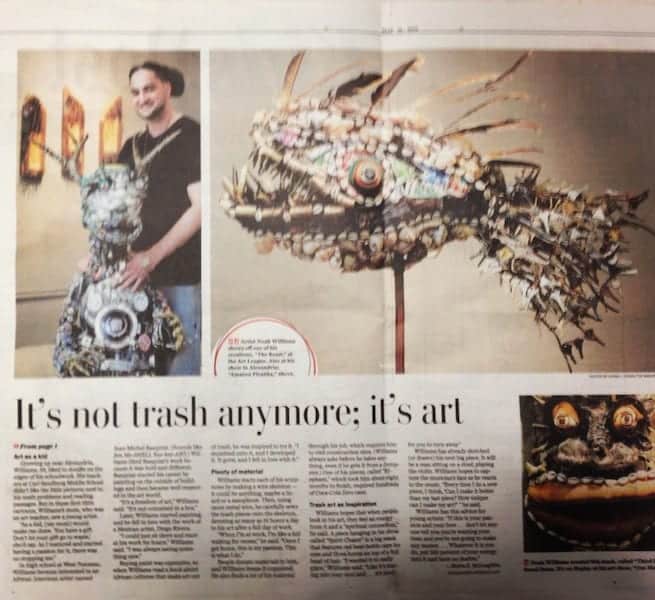 "One Man's Trash" in the Washington Post