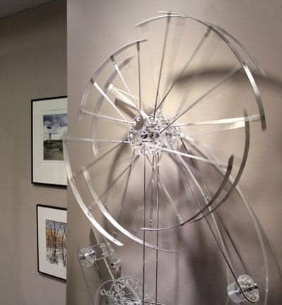 Wheels from “Structures,” open through September 8.