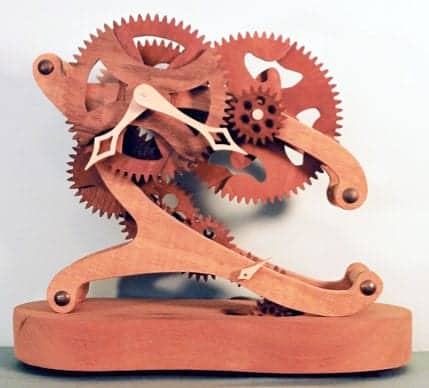Larry Fransen - wooden clock