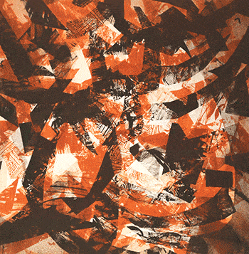 Lava #1 through #3. The images have been rotated to illustrate the different layers.