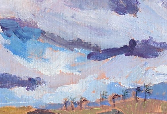 Pathway to Heiau (detail) by Karen Kozojet Ching