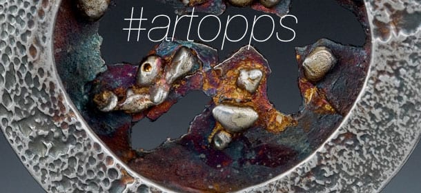 This week's banner image is a detail of a necklace by Art League instructor Paula Coupe, whose Metal Clay and Enameling workshop is coming up this weekend.