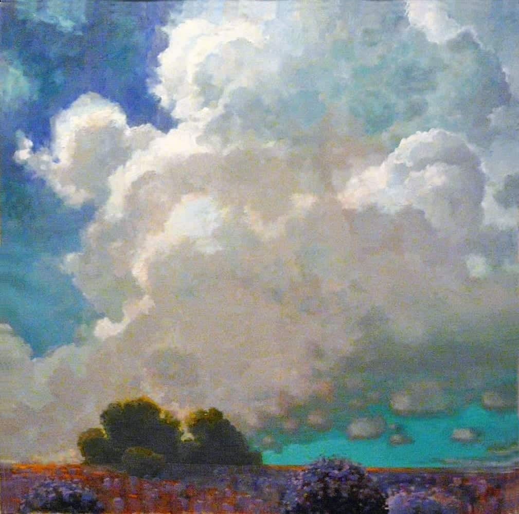 Tall Clouds - Painting by Bobbi Pratte