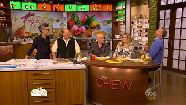 The hosts of "The Chew" in the May 6 episode.