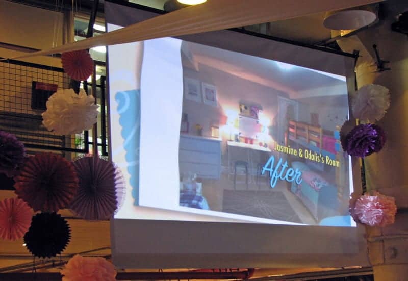 A special video featured interviews with the girls, their mentors, and clips from the room makeover reveals.